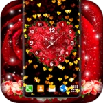 Logo of Hearts Love Clock Wallpapers android Application 